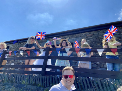 Coniston and Crake Churches image from Queens Platinum Jubilee June 2022