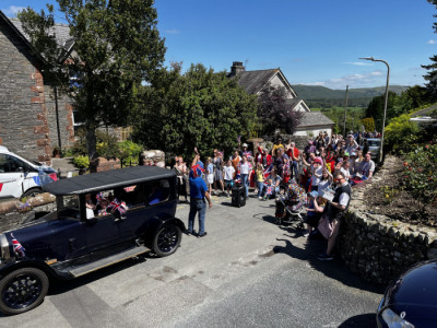 Coniston and Crake Churches image from Queens Platinum Jubilee June 2022